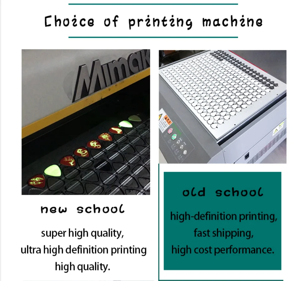 China Wholesale OEM  Custom Guitar Accessory Ancient style Digital color printing  Guitar Picks  Plectrum for sale