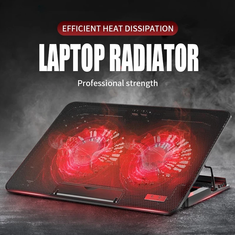  Universal Cooler Laptop Stand For Notebook With Cooling Fan Gaming Radiator