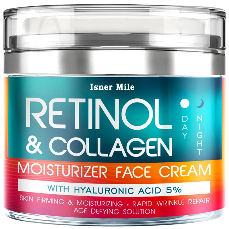 Private Label Anti Aging Retinol Moisturizer Face Cream Anti Wrinkle Lotion Collagen Face Cream Hyaluronic Acid Face Cream