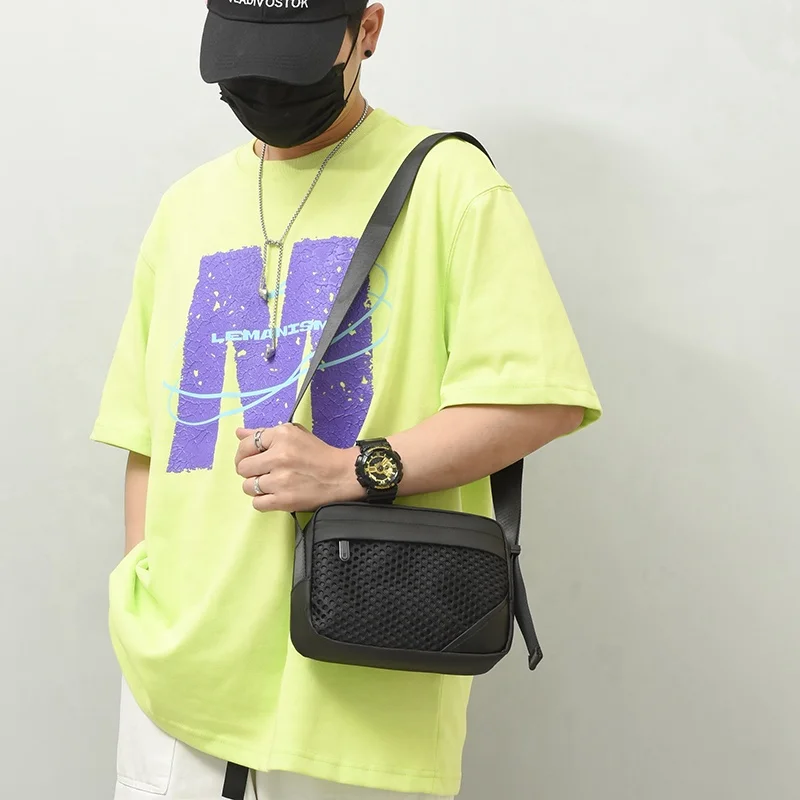 Fashion online unisex waterproof man sling shoulder crossbody bag trending products new arrivals messenger bags crossbody men
