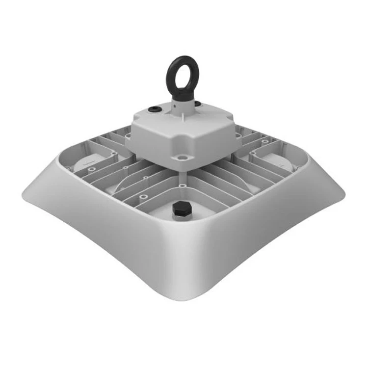 low glare IP65 waterproof warehouse 80w 100w 120w 150w square ufo led high bay light