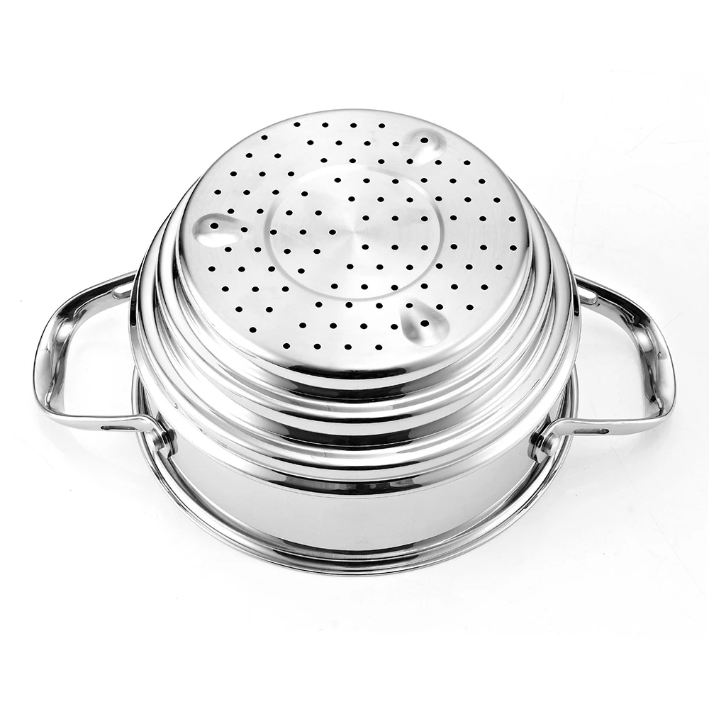 Inox caserol batterie marmite casserole de cuisine complet maison, ensemble des casseroles et plats de cuisson poeles en inox