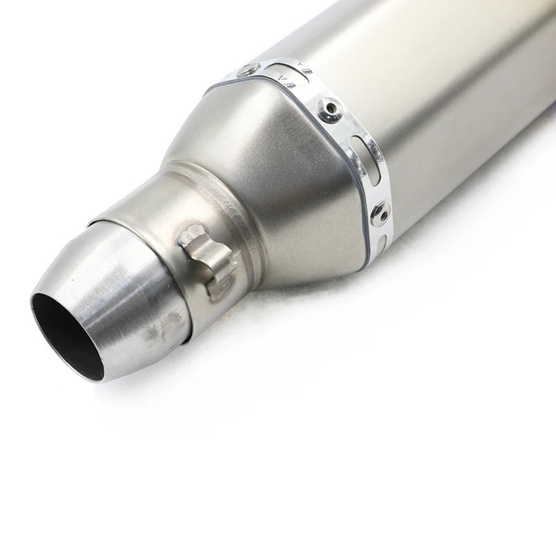 Stainless KTM 125 sx escape Muffler 51mm For KTM Duke 250 Silencer 400cc Scooter Escapes Motorcycle Exhaust Pipes