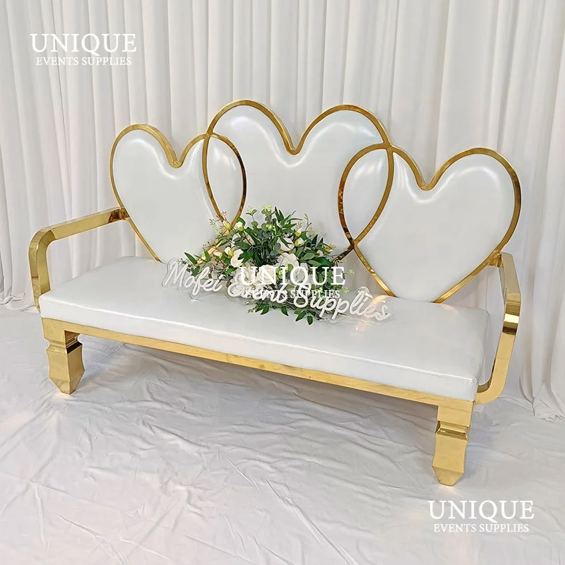 Queen And King Sofa Lounge Chair Factory Sale Luxury European Style Wedding White Leather Velvet Sofa Chair For Weeding Events