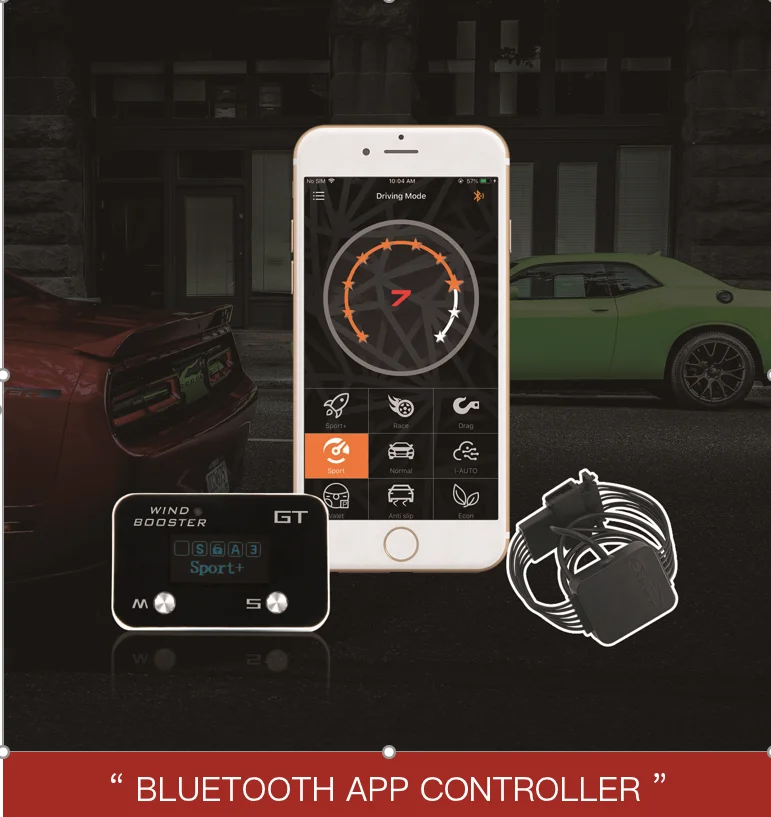 Windbooster Intelligent Pedal Box Car Speed Control Booster Throttle Response Controller For All Models Car