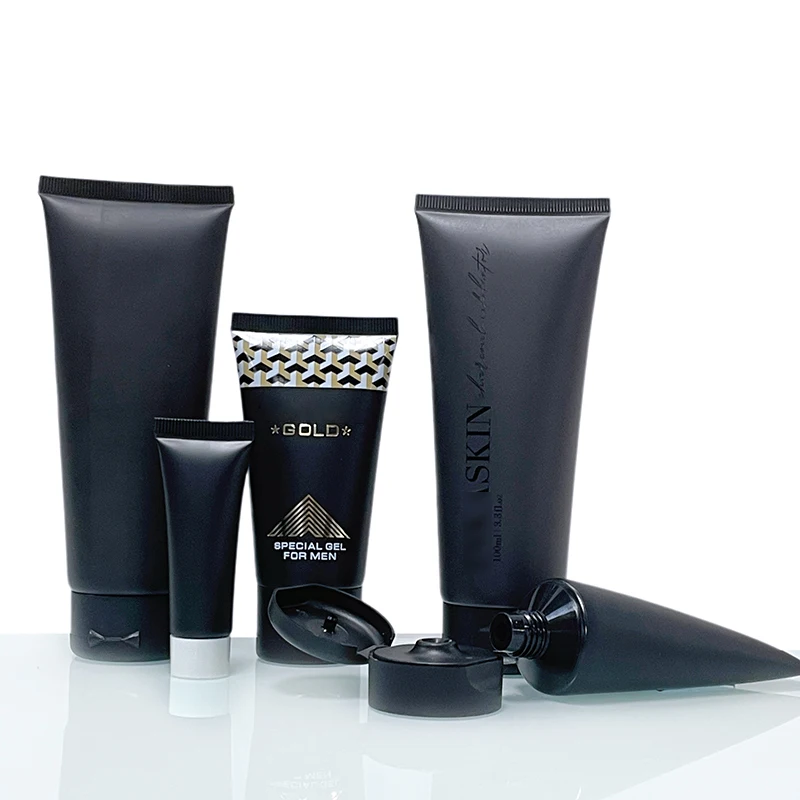 5ml 50Ml 120g 250Ml 30Ml 100Ml 5Oz Lotion Sunscreen Cream Bottle Squeeze Soft PCR PE Plastic Wash Facial Cleanser Tube