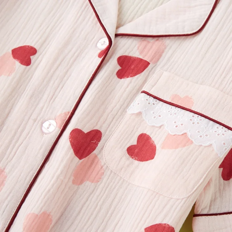 Wholesale Loungewear Pink Soft Satin Sleepwear Short Sleeve Women Pajamas Set