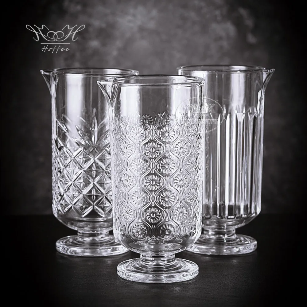 Hand Made Whisky Glass Mixer Crystal Goblet Champagne Bar Stemmed Glasses Glencairn Martini Mixology Mixing Glass For Cocktails
