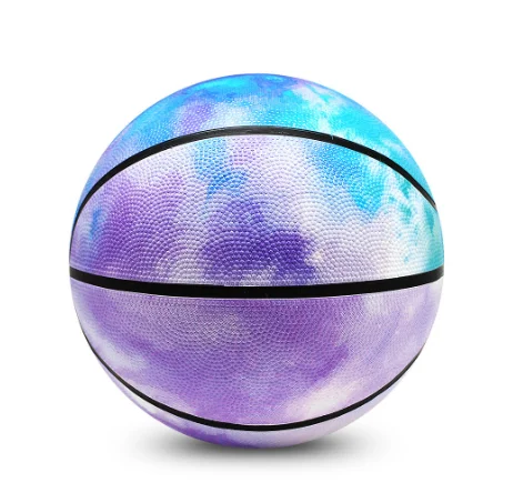 Wholesale cheap Custom Logo Printed Rubber Basketball Ball Size 7 PU Basketball