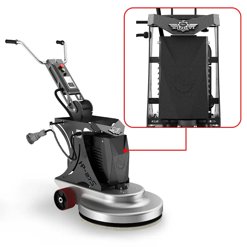 HP-27S Portable Large Cnc Vertical Concrete Stone Floor Polisher Handle Planetary Polishing Machine Plate Price For Sale