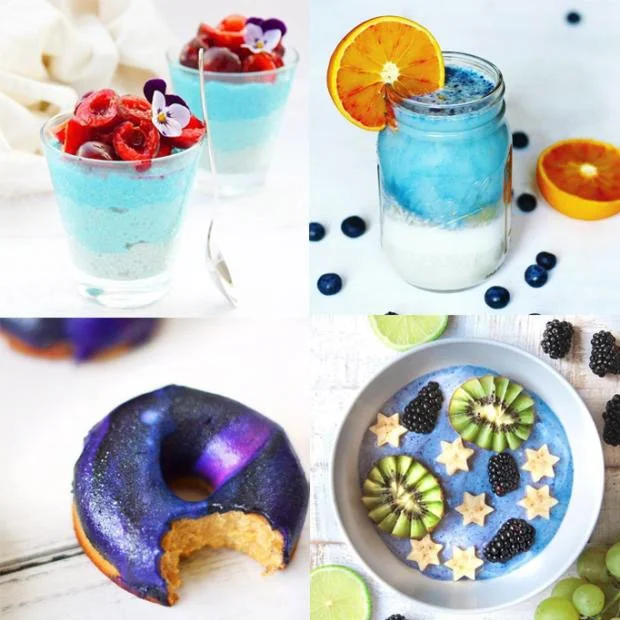 Hot Sale High Quality Dried Butterfly Pea Flower Plant Extract Powder