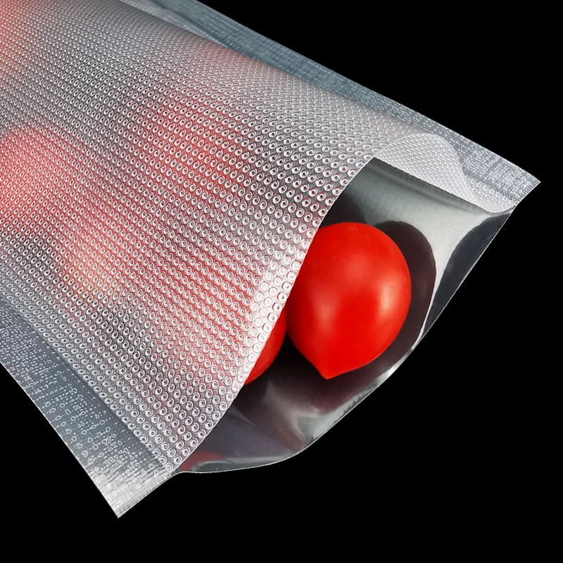 yunfeng Wholesale Household Embossed Packaging Food Fresh-keeping Bag Nylon Pe Vacuum Bag