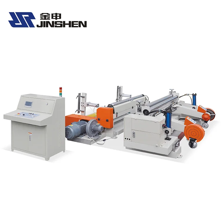 Numerical automatic jumbo kraft paper roll slitter rewinder for paper slitting rewinding CE certificate