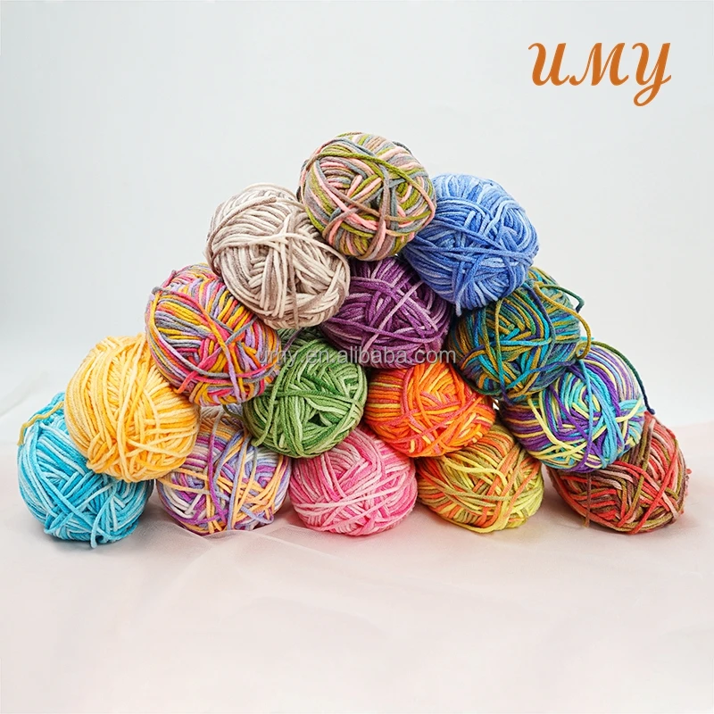 Madejas Hilos Para Tejer En Amigurumi Отбеленное шитье Вязание причудливое Смешанное молоко хлопчатобумажная пряжа вязание крючком Fil