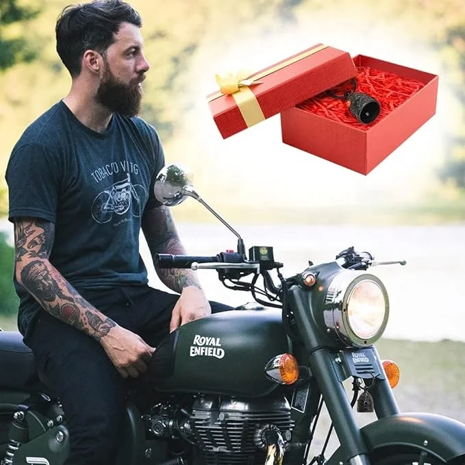 Motorcycle Bells for Bikers: Motorcycle Bell Guardian Angel | Motorcycle Keychain