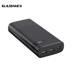 ROHS CE PSE Certificate Custom Logo Mobile Power Bank 20000mAh Digital Display  Powerbank 10000mAh