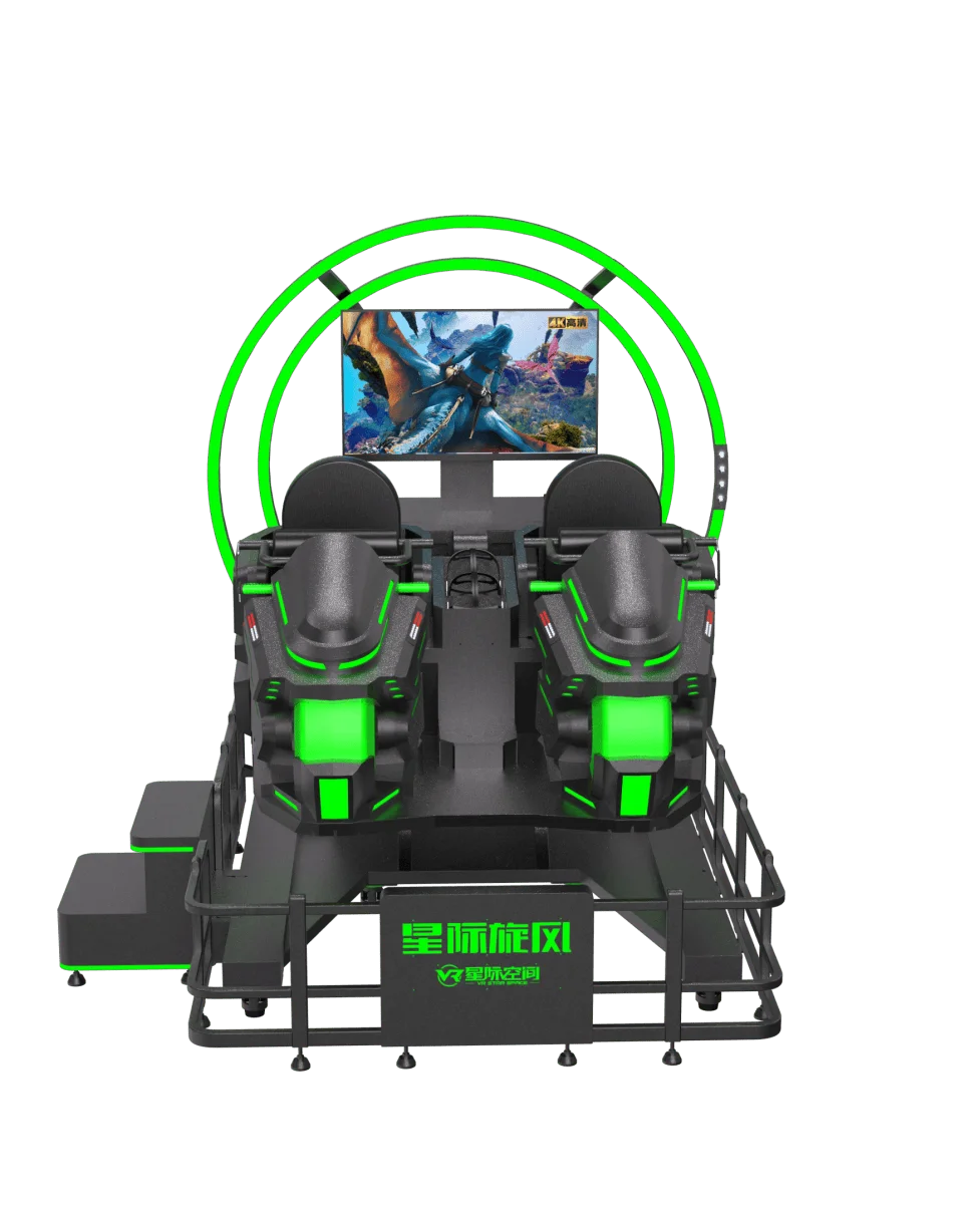 VR Star Space 2 места аркадные игры vr игровой автомат для торгового центра Полный полет симуляторы продажи