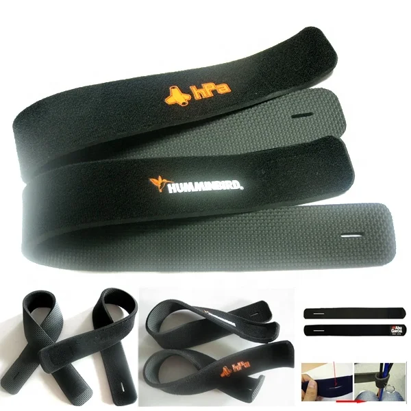 Adjustable Custom Logo Fishing Rod Wrap for Enhanced Grip and Protection