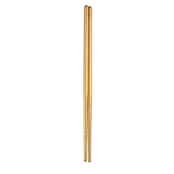 Wholesale Factory Price Custom Logo Color 304 Stainless Steel Metal Chopsticks Set With Case