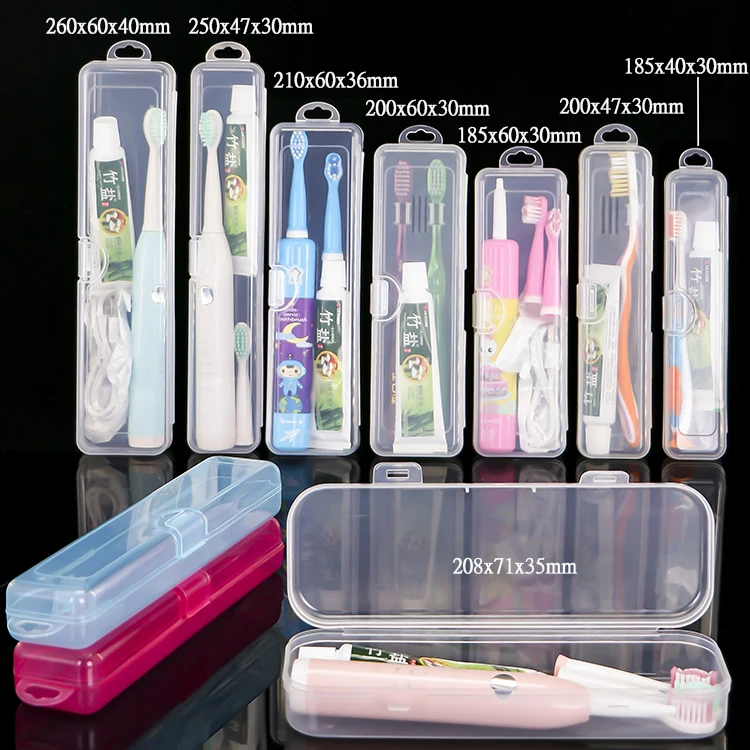 SUNSHING Plastic Small mini Clear Items cosmetics Square Rectangle Case Pp Storage For Container Beads Packaging Box With Lid