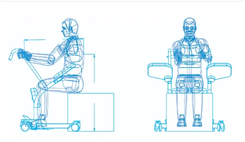 medical equipment walking aids portable patient lifting device for elder and disable
