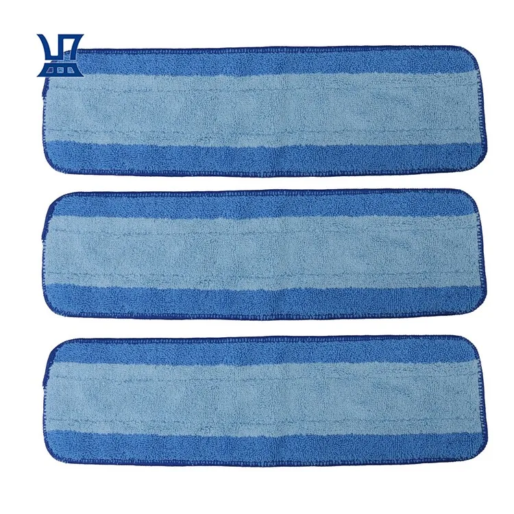 
Free Shipping 3 Pieces Washable & Reusable Microfiber Cleaning Pads Replacement for Bona Wet & Dry Mop 