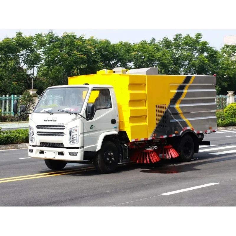 Sweeping car solenoid valve group and hydraulic system JMC Shunda 5.5 cubic meter sweeping car