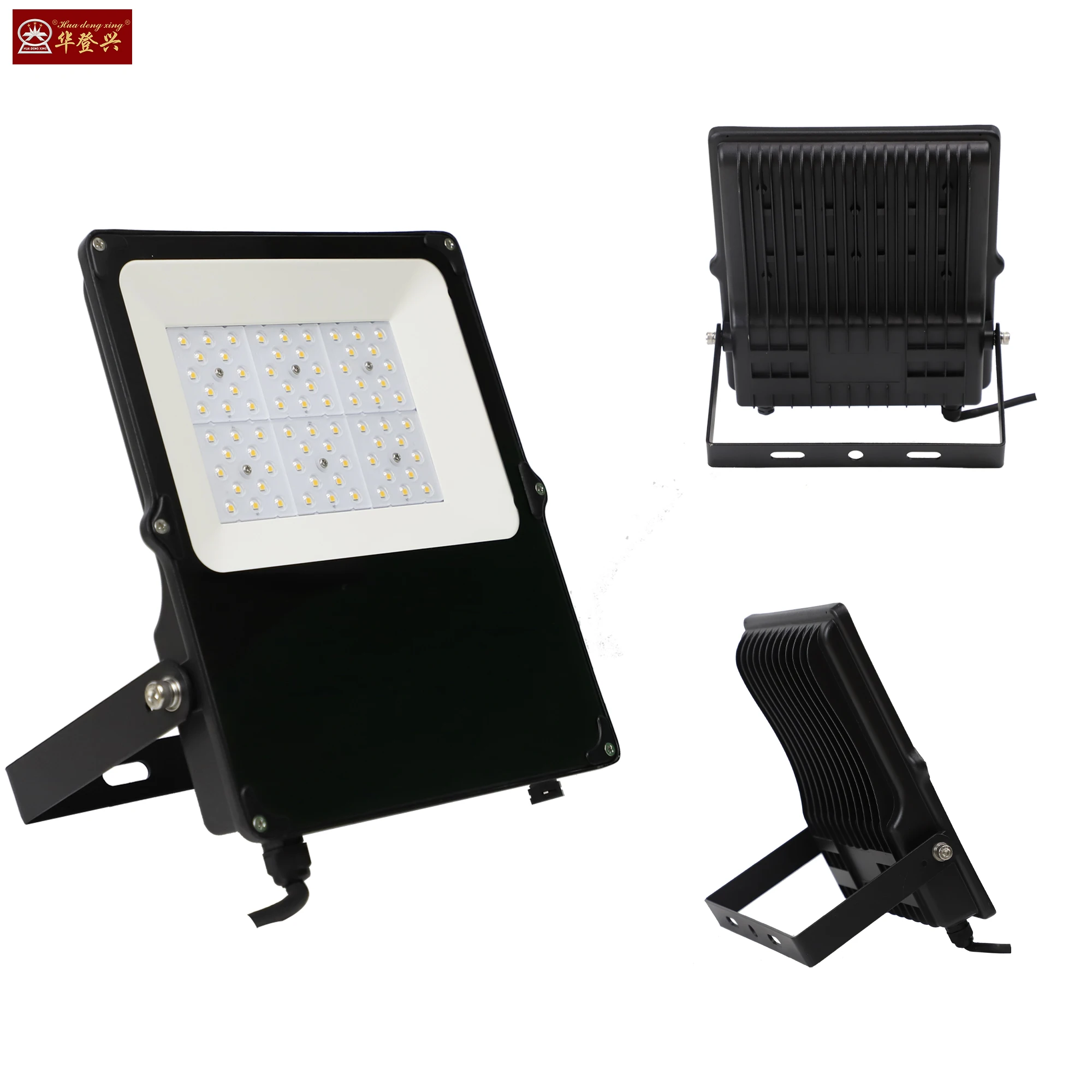 New waterproof lumen led flood lamps 50w 100w 150w 200w 250w 300w ip65 stadium lighting reflector outdoor led flood light