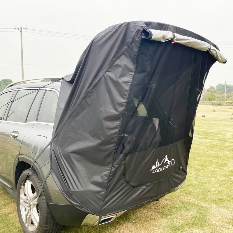Outdoor self-driving Tour Barbecue Camping Car Tail Extension Tent Sunshade car travel tent trunk tent