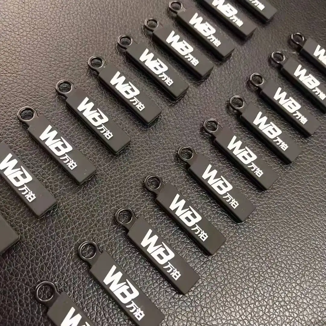 Factory high quality cheap custom embossed logo soft silicon vulcanized PVC rubber labels