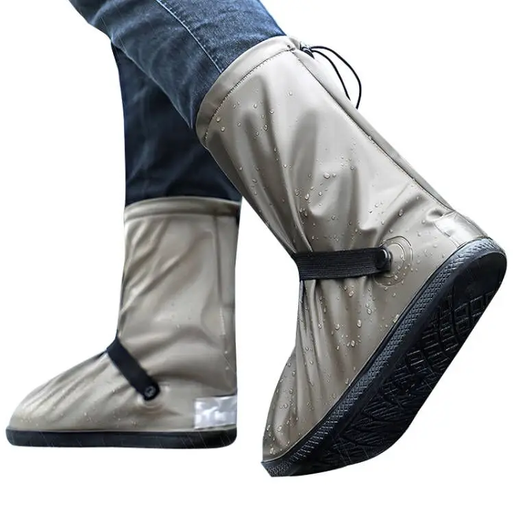 High Quality Outdoor Shoe Protectors Reusable Rain Boots Silicone Waterproof Plastic Shoe Covers