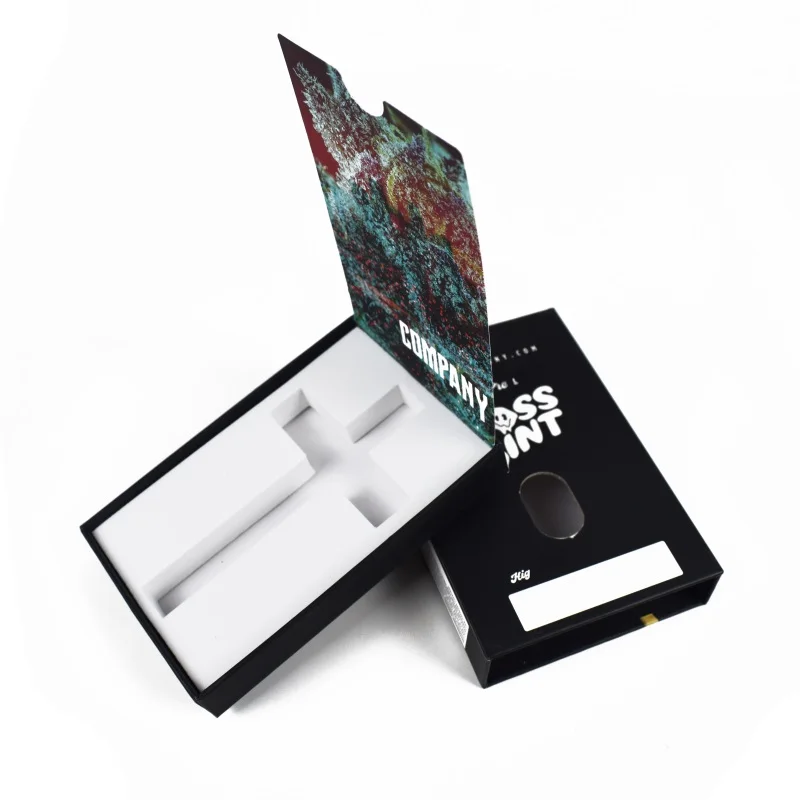 Hot Selling Empty Magnetic Gift Box 1ml Cart Cigarette Paper Box 0.5ml Customized Cartridge Packaging