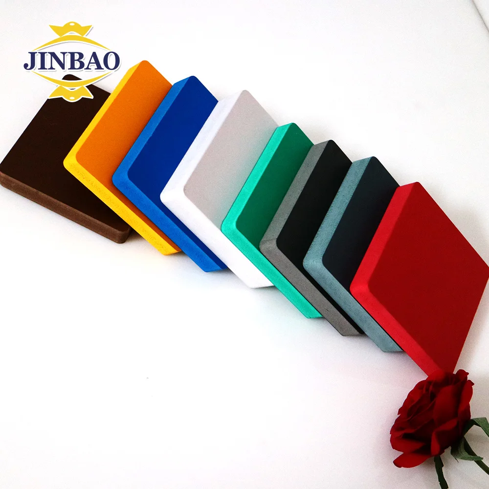 JINBAO forex plastic sheet display wall panel price pvc foam board building material