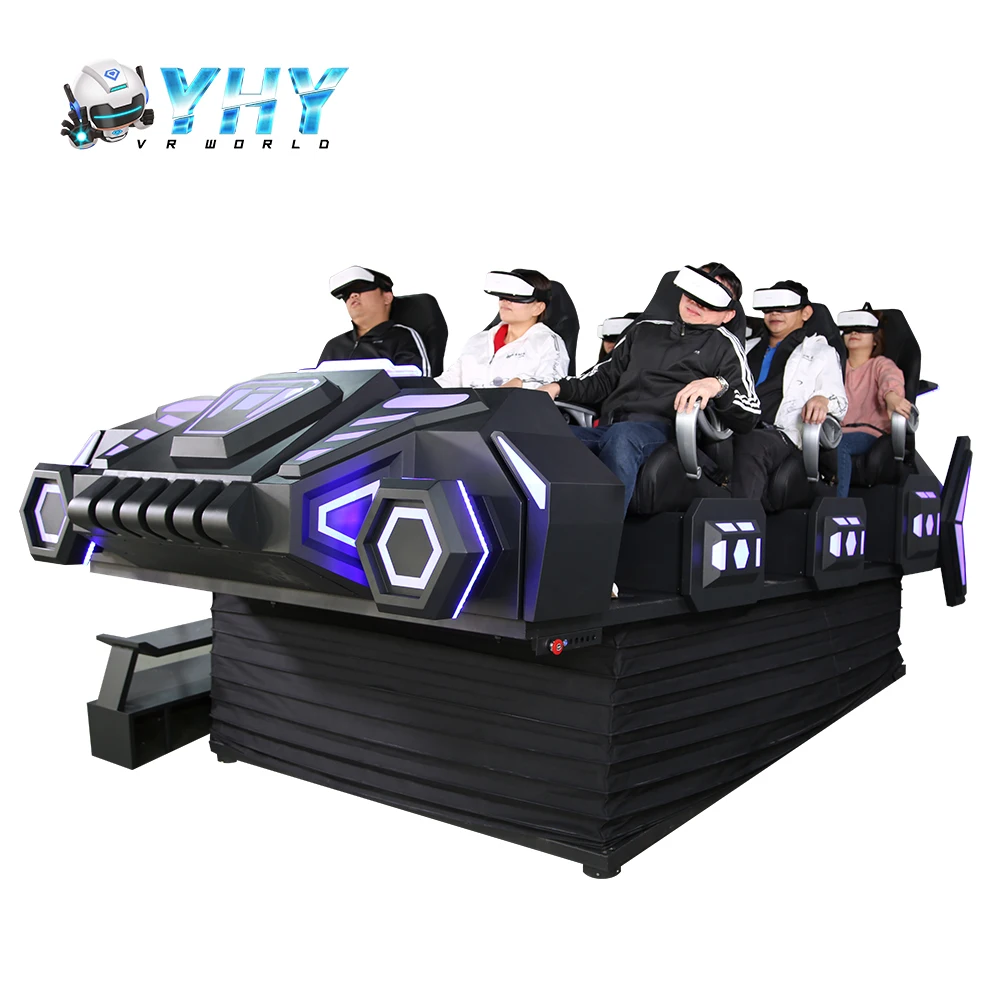 YHY 9 Seats Virtual Reality Game Equipment 7D Simulator Cinema Vr Chair 9D Simulator Dark Mars Vr