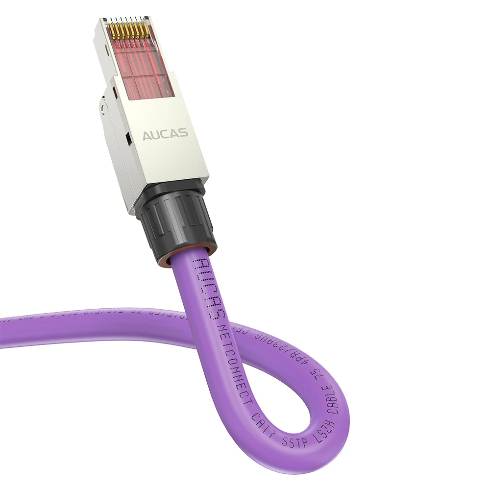 Factory Direct Shielded Network Patch Cord Cat 7 RJ45 Modular Plug SFTP Ethernet Cable