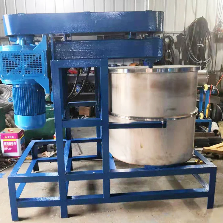 Blender for mixing pvc raw materials of doll toys manufacturing machine