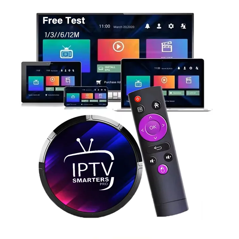 2024 лучший 4К поставщик приставок IPTV с бесплатным тестовым кредитом Великобритания лидер продаж экс-Германия Австрия альбания реселлер Balkan