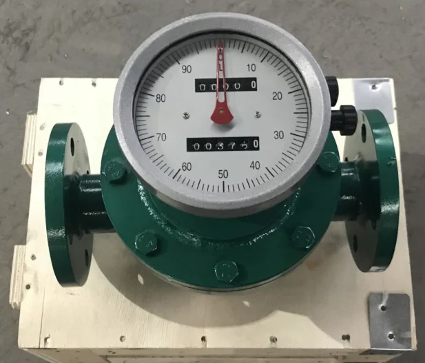High Quality Viscosity Digital Oval Gear Flowmeter Diesel Fuel for Sale