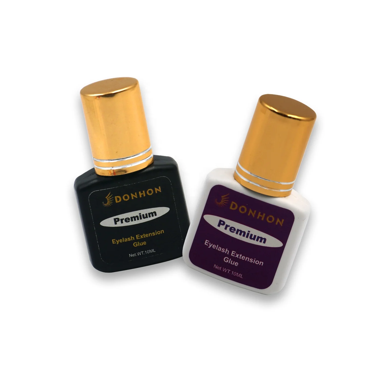 Premium Eyelash Extension Glue  Adhesive for Long Lasting Individual Eyelash Extensions 1-2s Fast Drying 6-8 Week Retention