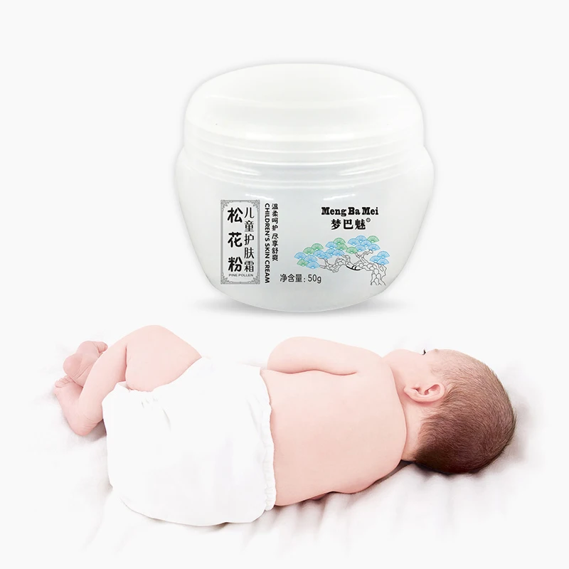 
Best Baby Skin Care Wholesale Organic Pine Pollen Baby Skin Cream  (1600216402859)