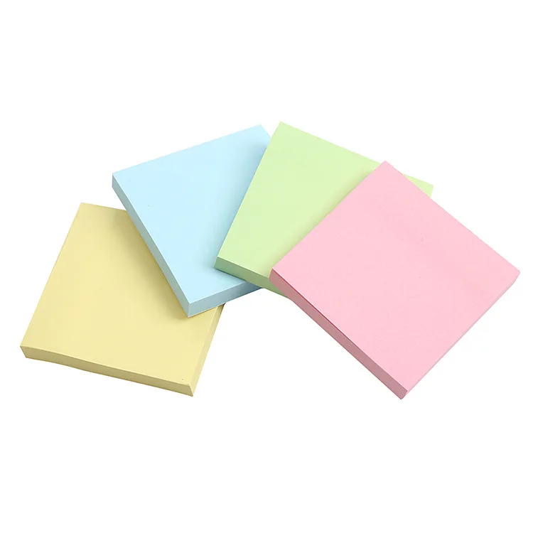 Colorful Cute Custom Stick Notes Pads Index Card Memo Pad Stationery Memorandum School Supplies Writing Sticky Notes