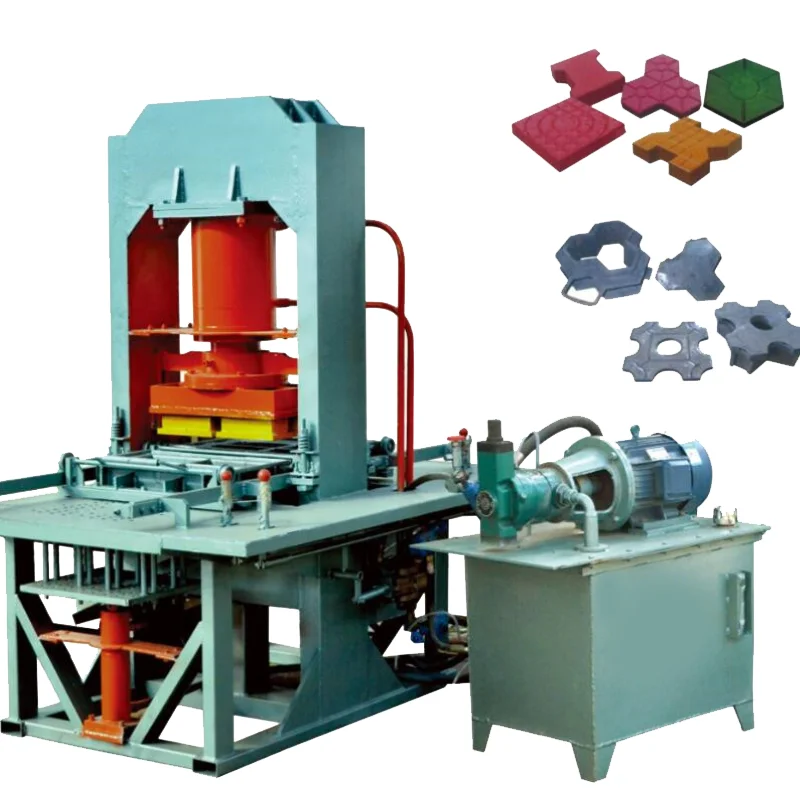 HY-280 road brick hydraulic forming machine Semi-automatic static press brick making machine