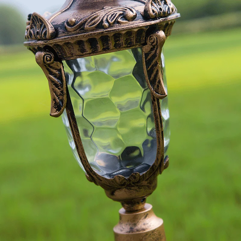 factory landscape Outdoor Integrated Lamp Waterproof Solar Torch Garden Lights LED