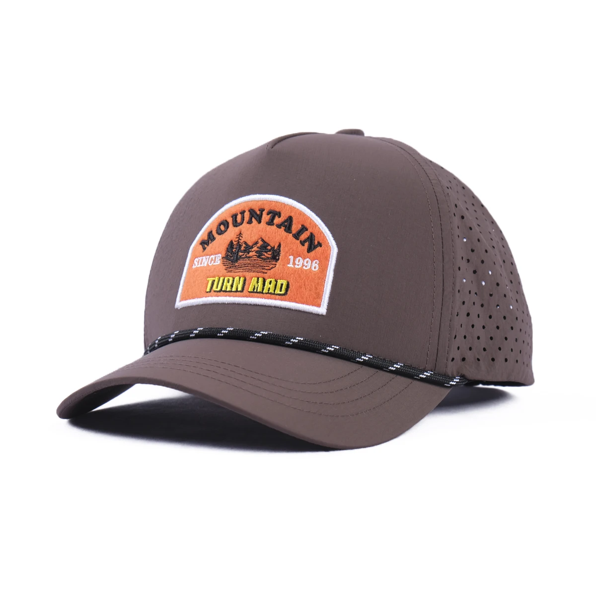 5 панельных пустых веревочных шляп кепка бейсбольная Кепка с вышивкой на заказ для гольфа Кепка-тракер