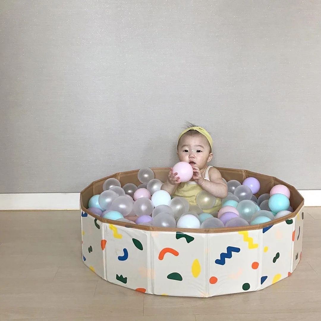 Hot Selling Foldable Waterproof  Portable Large PVC Fabric Kids Babies Toddlers Pets Swimming Play Game Ball Pit Tub ocean pool