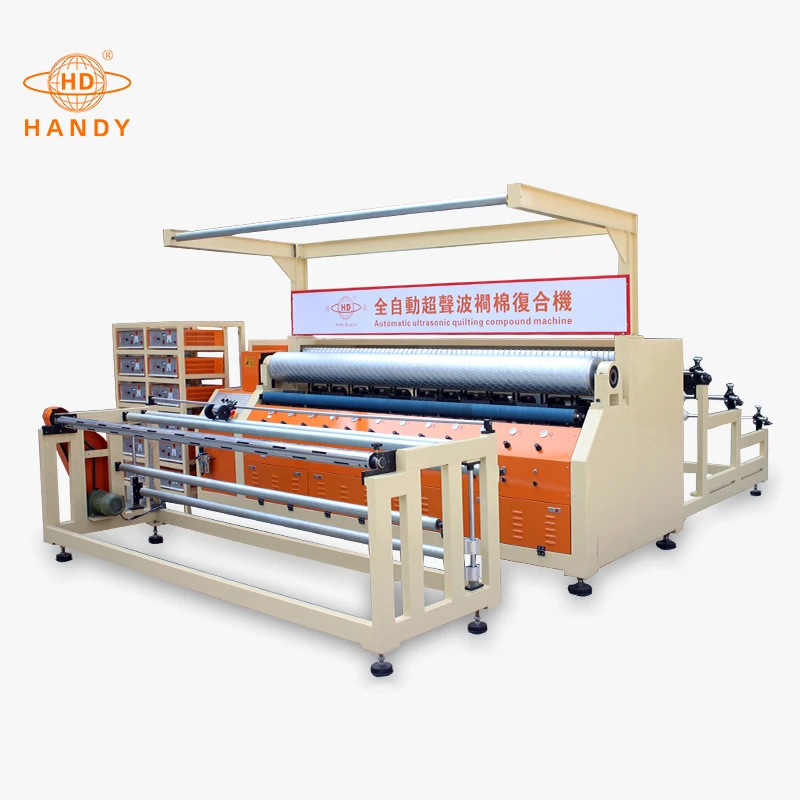 Удобная ультразвуковая стеганая машина 2,2 метров, машина для производства простыней, стеганых одеял