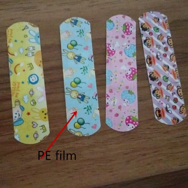 First band-aid medical plaster /Non-woven/PE/elastic fabric/ PU medical plaster bandage