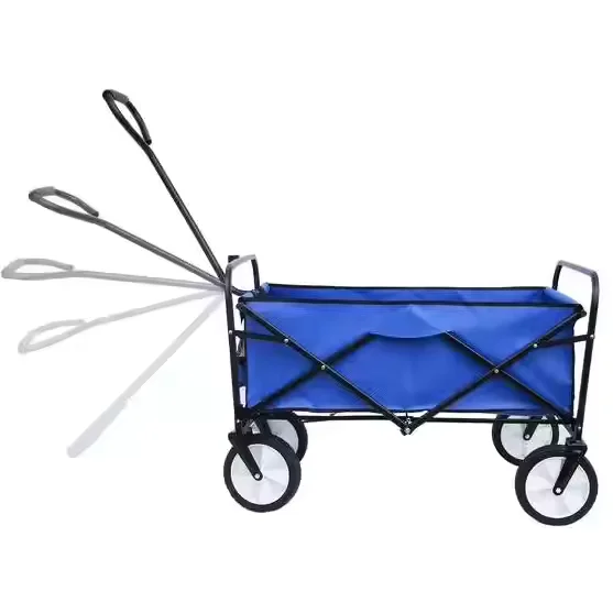 Shipment within 3 days Folding Wagon Wholesale Portable Collapsible Outdoor Mobile Shopping Utility Cart Trolley Table