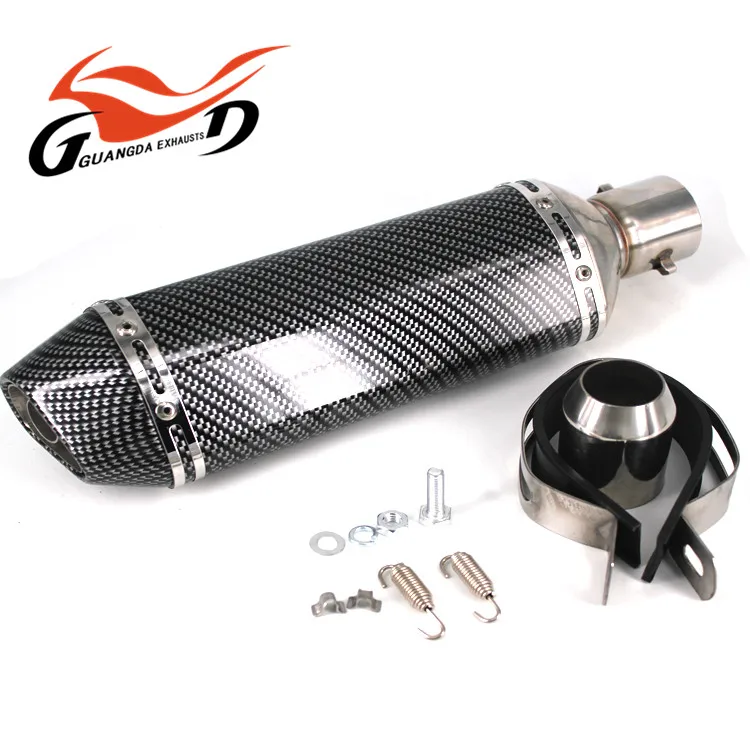 High quality universal Aluminum Alloy durable  escapes chinos para moto dirt bike muffler exhaust pipe For CBR CBR125