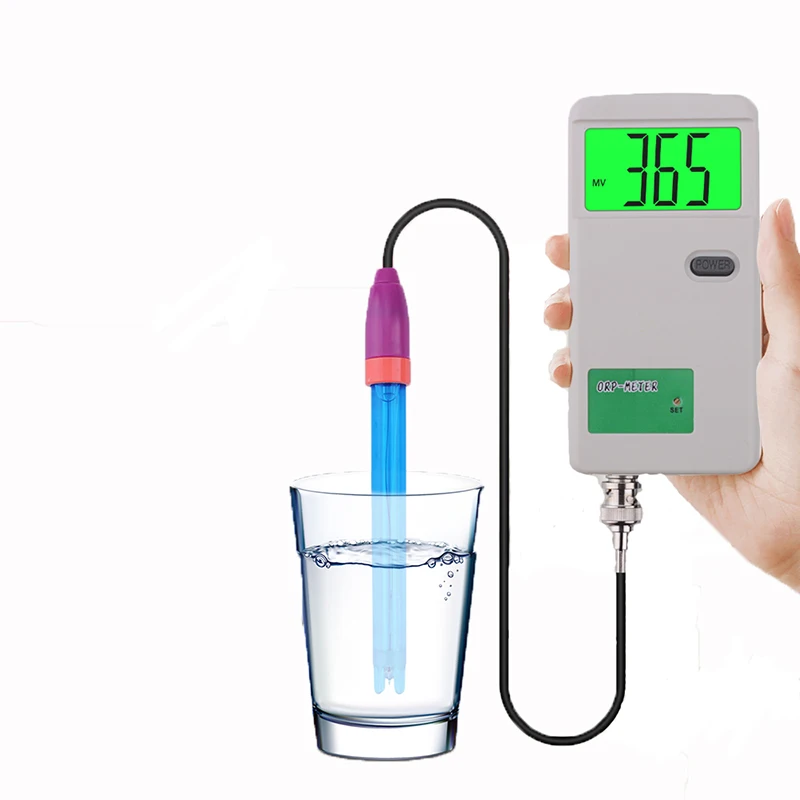 
ORP-3069 Professional ORP Monitor Accurate ORP Sensor Meter Digital ORP Meter with LCD Backlight for Aquarium Water Treatment 